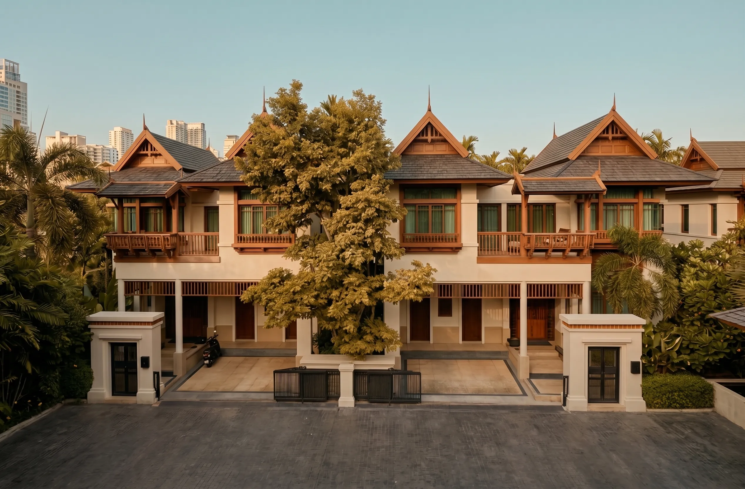บ้านพักสไตล์ไทยร่วมสมัยของโครงการ L&H Villa